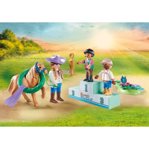 Playmobil horses of waterfall αγώνες ιππασίας 71495 4008789714954