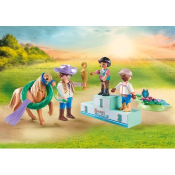 Playmobil horses of waterfall αγώνες ιππασίας 71495 4008789714954