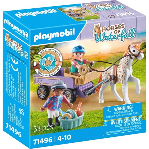 Playmobil Horses Of Waterfall Pony Carriage 71496 4008789714961