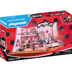 Playmobil miraculous: το δωμάτιο της marinette 71334 4008789713346