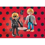 Playmobil Miraculous: Adrien & Cat Noir 71337 4008789713377