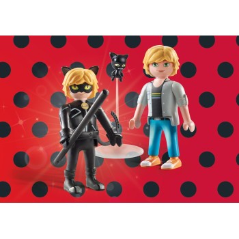 Playmobil Miraculous: Adrien & Cat Noir 71337 4008789713377