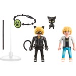 Playmobil Miraculous: Adrien & Cat Noir 71337 4008789713377