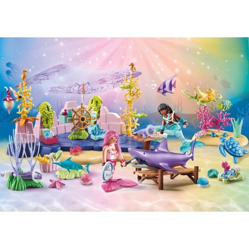 Playmobil princess magic κέντρο περίθαλψης υποθαλάσσιων ζώων 71499 4008789714992