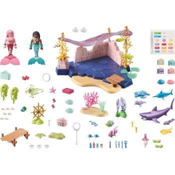Playmobil princess magic κέντρο περίθαλψης υποθαλάσσιων ζώων 71499 4008789714992