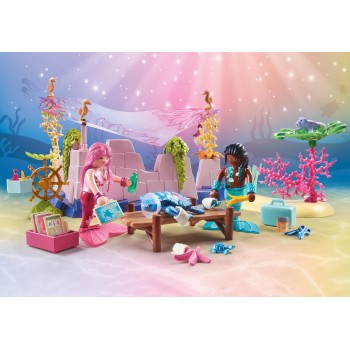 Playmobil princess magic κέντρο περίθαλψης υποθαλάσσιων ζώων 71499 4008789714992