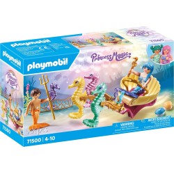 Playmobil Princess Magic Mermaid Seahorse Carriage 71500 4008789715005
