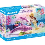 Playmobil princess magic γοργόνα με δελφίνια 71501 4008789715012