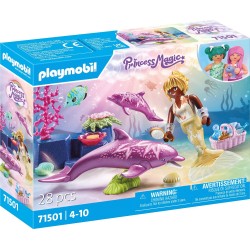 Playmobil Princess Magic Mermaid With Dolphins 71501 4008789715012