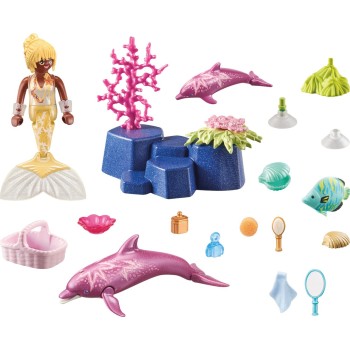 Playmobil Princess Magic Mermaid With Dolphins 71501 4008789715012