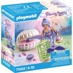 Playmobil Princess Magic Mermaid With Pearl Seashell 71502 4008789715029