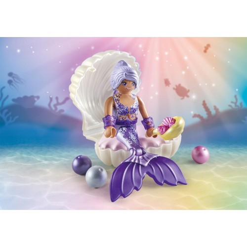Playmobil Princess Magic Mermaid With Pearl Seashell 71502 4008789715029