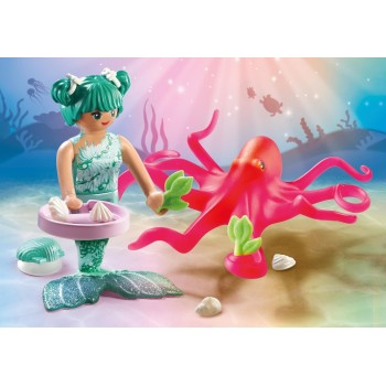 Playmobil Princess Magic Mermaid With Colour-changing Octopus 71503 4008789715036