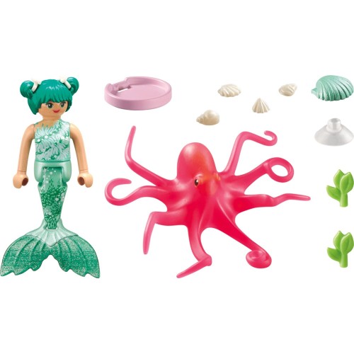 Playmobil princess magic γοργόνα με χταπόδι 71503 4008789715036