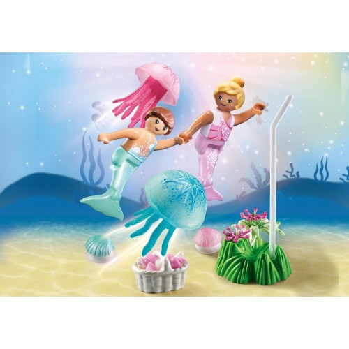 Playmobil Princess Magic Mermaid Kids With Jellyfish 71504 4008789715043
