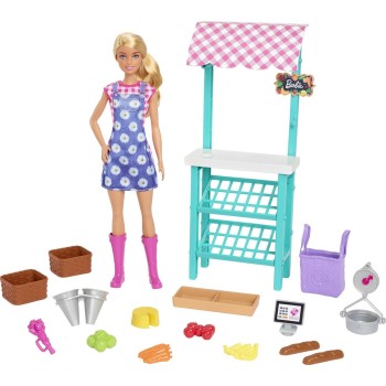 Mattel Barbie Οπωροπώλης Farmers Market HCN22 194735015542