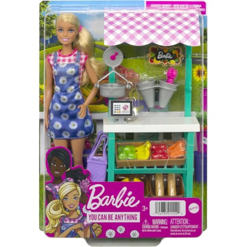 Mattel Barbie Οπωροπώλης Farmers Market HCN22 194735015542