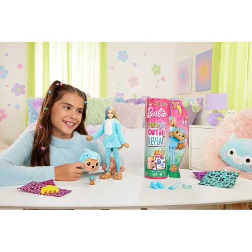Mattel Barbie Cutie Reveal Teddy Bear As A Dolphin Doll HRK25 194735178582