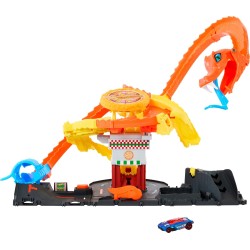 Mattel Hot Wheels Pizza Slam Cobra Attack HTN81 194735195121