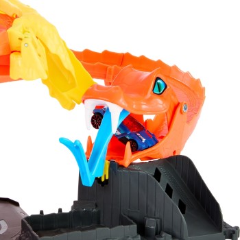 Mattel Hot Wheels Pizza Slam Cobra Attack City Πίστα Φίδι HTN81 194735195121