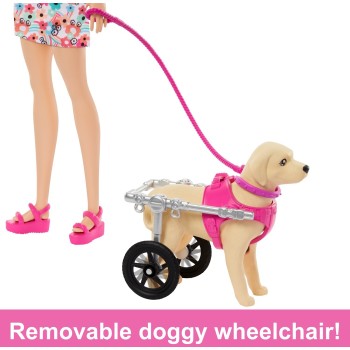 Mattel Barbie Κουταβάκια Με Αναπηρικό Αμαξίδιο HTK37 194735192243