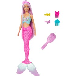 Mattel Barbie A Touch Of Magic Γοργόνα Μακρiα Μαλλιά HRR00 194735183692