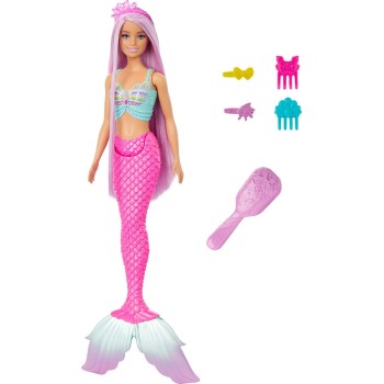 Mattel Barbie A Touch Of Magic Mermaid Doll And Accessories HRR00 194735183692