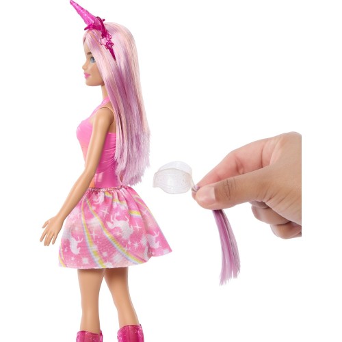 Mattel Barbie A Touch of Magic Unicorn Pink Doll HRR13 194735183623
