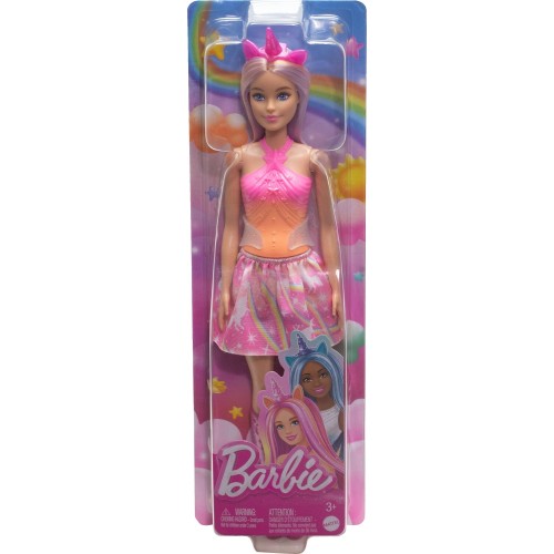 Mattel Barbie A Touch of Magic Unicorn Pink Doll HRR13 194735183623