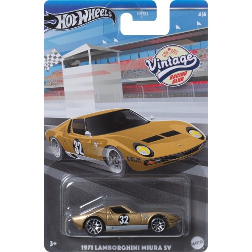 Mattel Hot Wheels Vintage 1971 Lamborghini Miura SV HRT81 / HRV03 194735185900