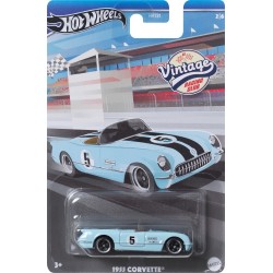 Mattel Hot Wheels 2024 1955 Corvette Vintage Racing Club HRT81 / HRV01 194735185917