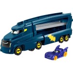 Mattel DC Batwheels Toy Hauler And Car, Bat-Big Rig With Ramp And Bam The Batmobile 1 55 Scale Diecast HMX07 194735134250