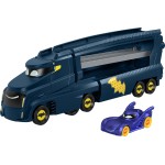 Mattel DC Batwheels Toy Hauler And Car, Bat-Big Rig With Ramp And Bam The Batmobile 1 55 Scale Diecast HMX07 194735134250