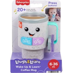 Mattel Wake Up And Learn Coffee Mug HWY44 194735223954