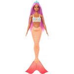 Mattel Barbie - Dreamtopia Barbie , Mermaid Doll Peach HRR02 / HRR05 194735183661