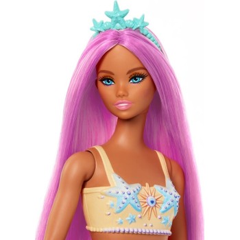 Mattel Barbie - Dreamtopia Barbie , Mermaid Doll Peach HRR02 / HRR05 194735183661