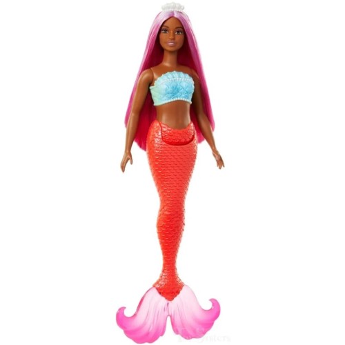 Mattel Barbie - Dreamtopia Barbie Γοργόνα Πορτοκαλί HRR02 / HRR04 194735183708