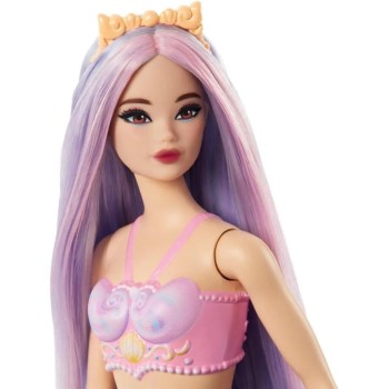 Mattel Barbie - Dreamtopia Barbie Γοργόνα Μώβ HRR02 / HRR06 194735183616