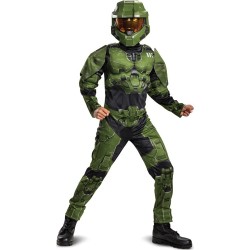 Disquise Kids Master Chief Infinite Muscle Costume Medium 7-8 104999K 192995104990