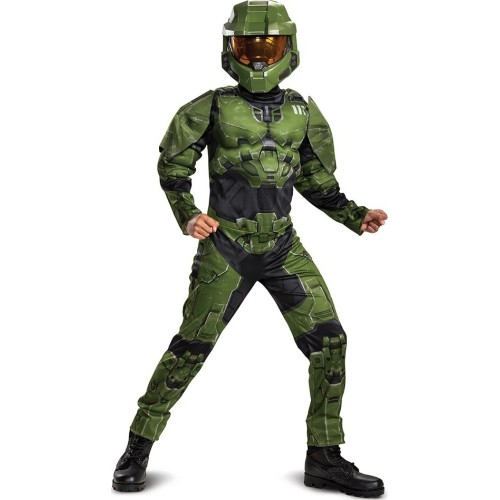 Disquise Παιδική Στολή Master Chief Infinite Muscle Medium 7-8 104999K 192995104990