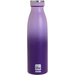 eco life Μπουκάλι Θερμός 500Ml - Purple Ombre 33-BO-3042 5208009002475