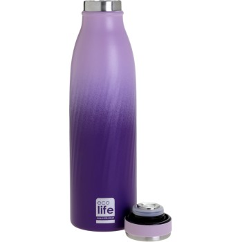eco life Slim Purple Ombre Thermos 500ml 33-BO-3042 5208009002475