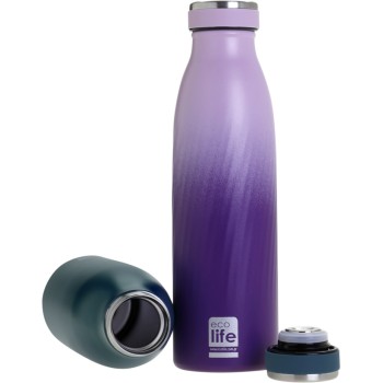 eco life Slim Purple Ombre Thermos 500ml 33-BO-3042 5208009002475