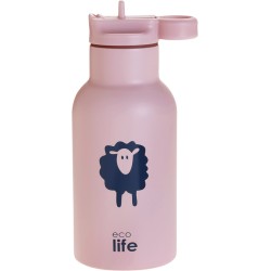 eco life Ανοξείδωτο Παγούρι Θερμός Animal Sheep 350Ml 33-BO-2014 5208009002413