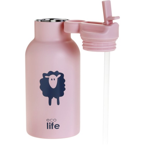eco life Ανοξείδωτο Παγούρι Θερμός Animal Sheep 350Ml 33-BO-2014 5208009002413