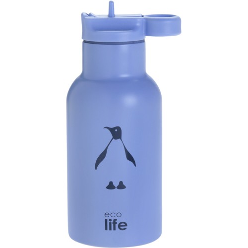 eco life Ανοξείδωτο Παγούρι Θερμός Animal Penguin 350Ml 33-BO-2013 5208009002406