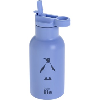 eco life Ανοξείδωτο Παγούρι Θερμός Animal Penguin 350Ml 33-BO-2013 5208009002406