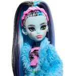 Mattel Monster High Doll And Sleepover Accessories, Frankie Stein With Pet Dog Watzie, Creepover Party HKY68 194735110698