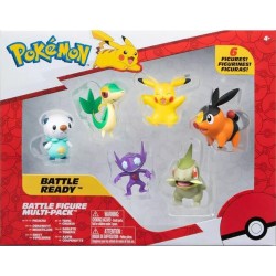 Jazwares Pokemon Φιγούρες 6 Τεμ Wave 6 JW002469-W06 191726481416