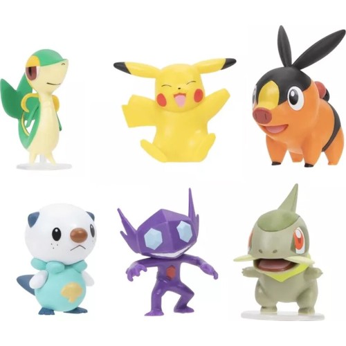 Jazwares Pokemon Φιγούρες 6 Τεμ Wave 6 JW002469-W06 191726481416